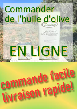 Commander de l'huile d'olive de Crète en ligne